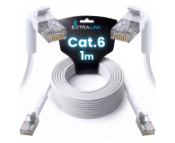 ExtraLink Kat.6 U/FTP 1m 1Gbps Patchcord LAN miedź skrętka kątowy - 1543702 - zdjęcie 4